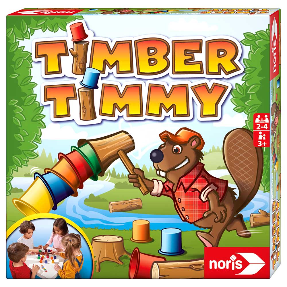Noris Toys Noris - Timber Timmy Stacking Game
