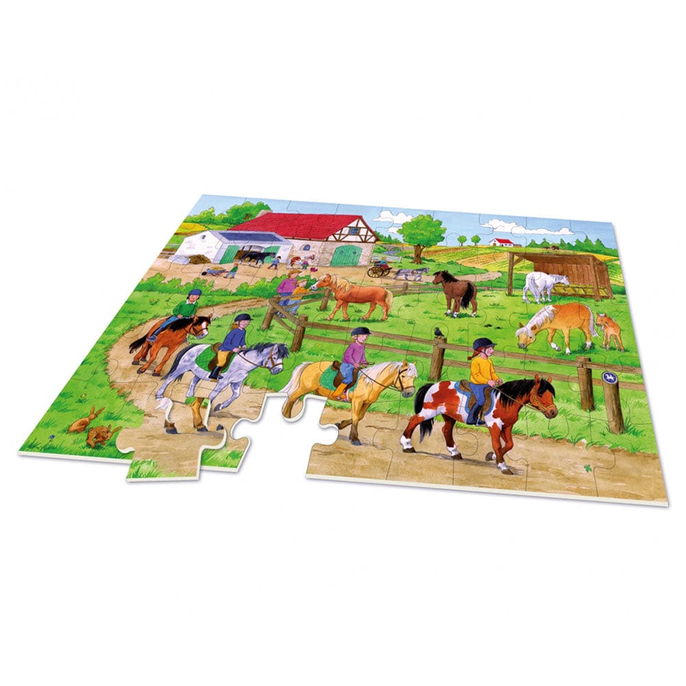 Noris Toys Noris - XXL Pony Farm Puzzle - 45Pcs