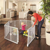North States Babies NORTH STATES SUPERYARD XT Baby Or Pet Gate & Play Yard Indoor/Outdoor Plastic