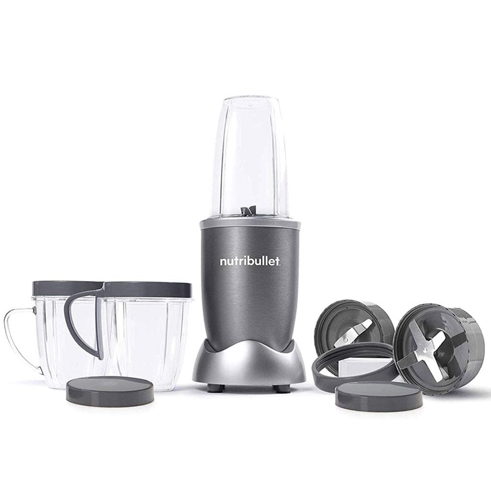 Nutribullet Home & Kitchen Nutribullet 600 Watts 12 Piece Blender Mixer - Grey