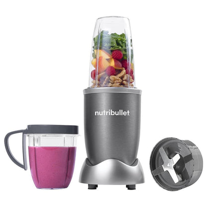 Nutribullet Home & Kitchen Nutribullet 600 Watts 6 Piece Blender Mixer - Grey