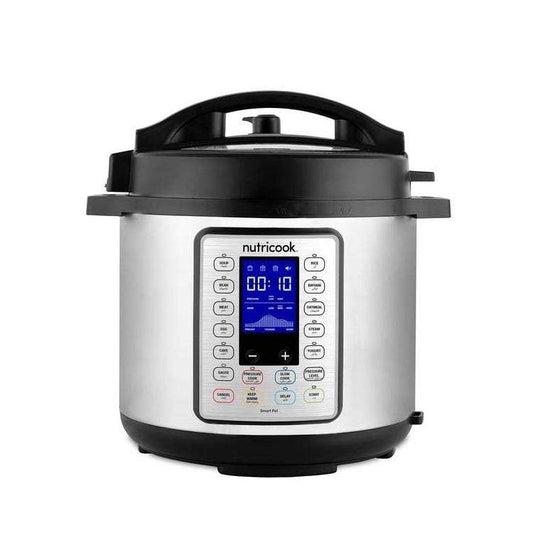 Nutribullet Home & Kitchen Nutricook Smart Pot Prime 6 Liters 1000 Watts - Silver & Black