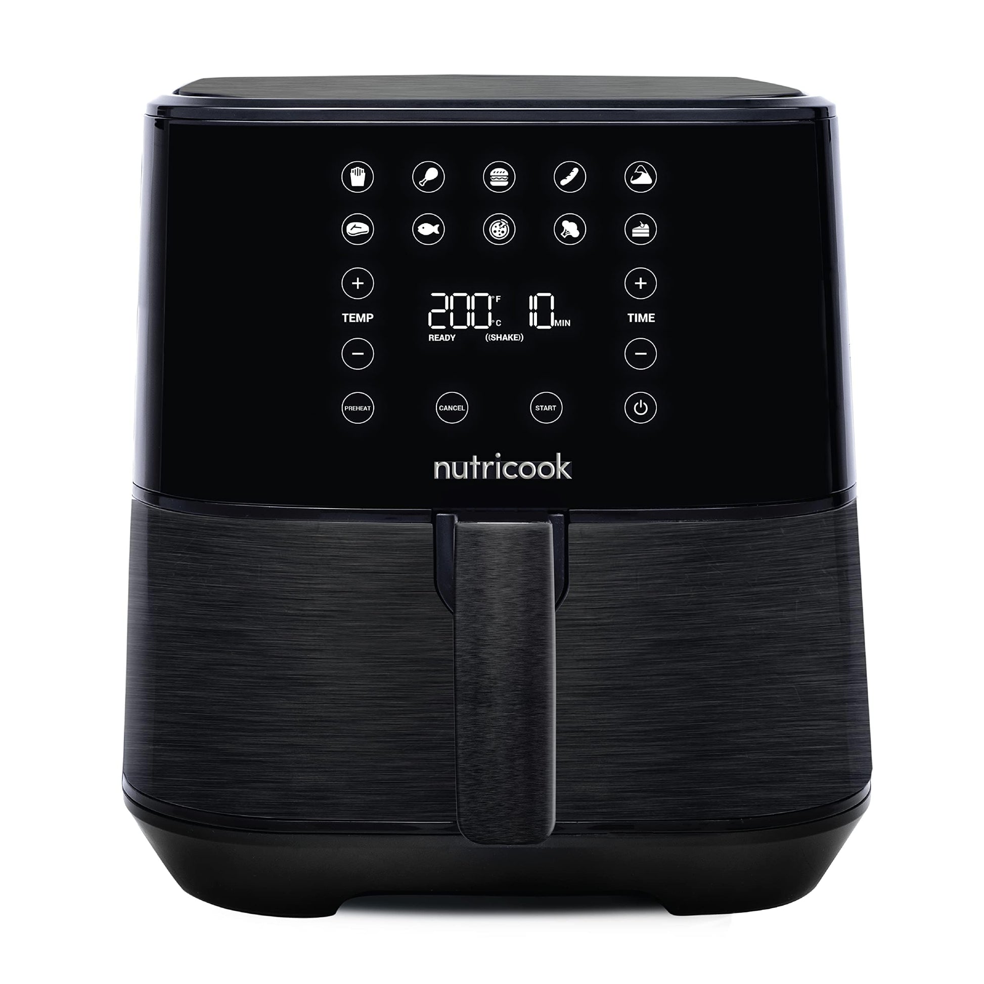 Nutricook Appliances Nutricook Air Fryer 2 5.5 Liters 1700 Watts AF205 - Black