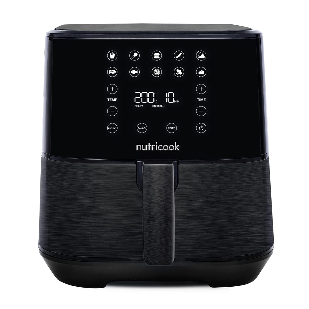 Nutricook Appliances Nutricook Air Fryer 2 5.5 Liters 1700 Watts AF205 - Black