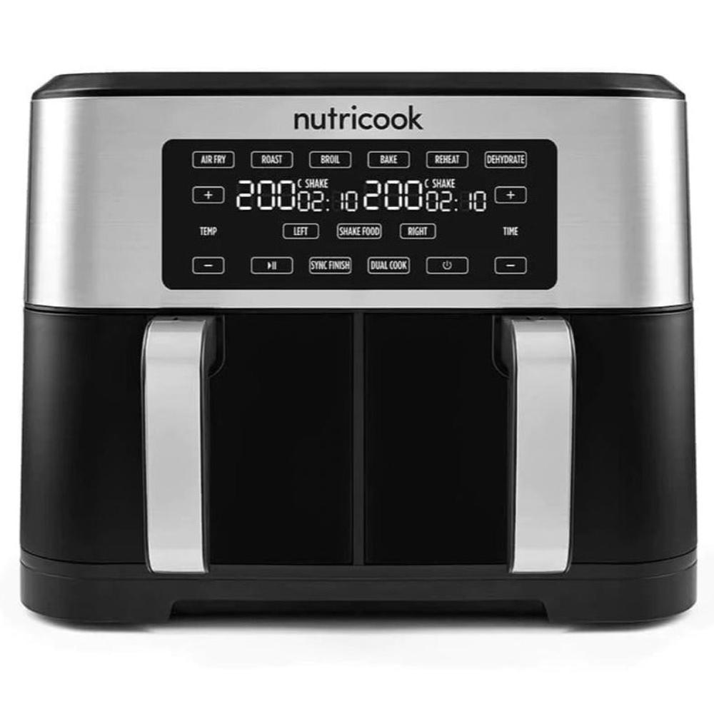 Nutricook Home & Kitchen Nutricook Air Fryer Duo 8L