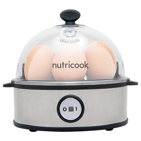 Nutricook Home & Kitchen Nutricook Rapid Egg Cooker 7 Egg Capacity - Grey