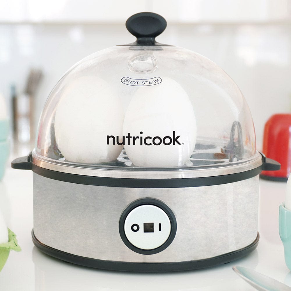 Nutricook Home & Kitchen Nutricook Rapid Egg Cooker 7 Egg Capacity - Grey
