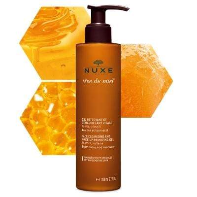 NUXE Beauty NUXE Rêve de Miel Face Cleansing and Make-Up Removing Gel( 200ml )