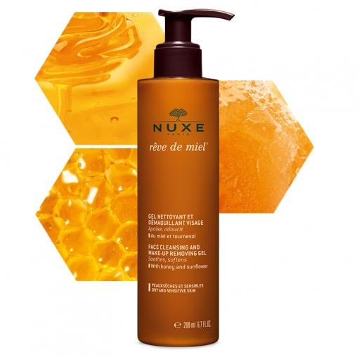 NUXE Beauty Nuxe Reve De Miel Gel Nettoyant Visage - Facial Cleansing Gel 200ml