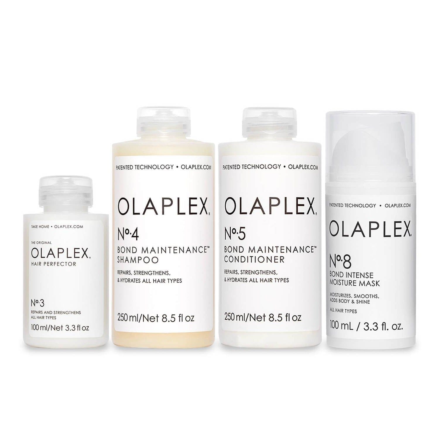 Olaplex Beauty Olaplex No.3, No.4, No.5 and No.8 Bundle