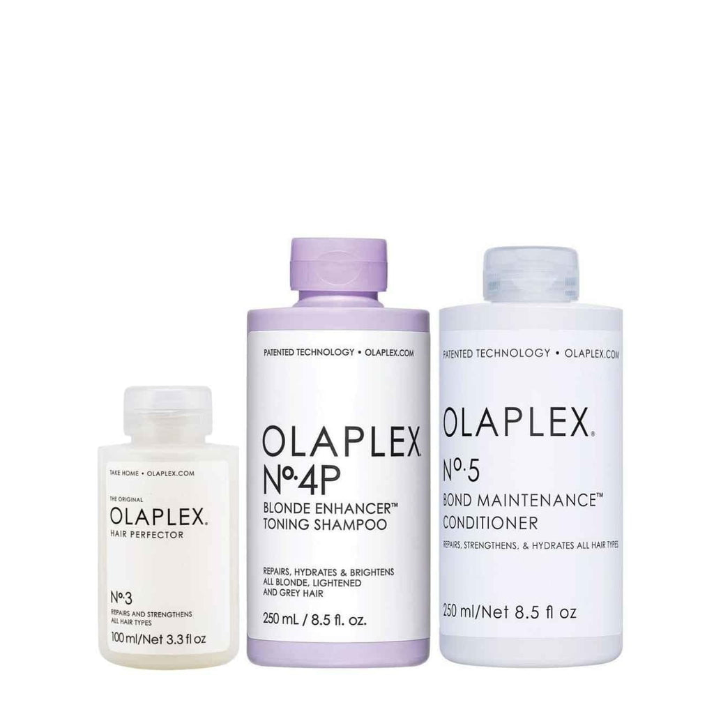 Olaplex Beauty Olaplex No 4P Blonde Shampoo ,No 5 Conditioner & No 3 Set 250ml