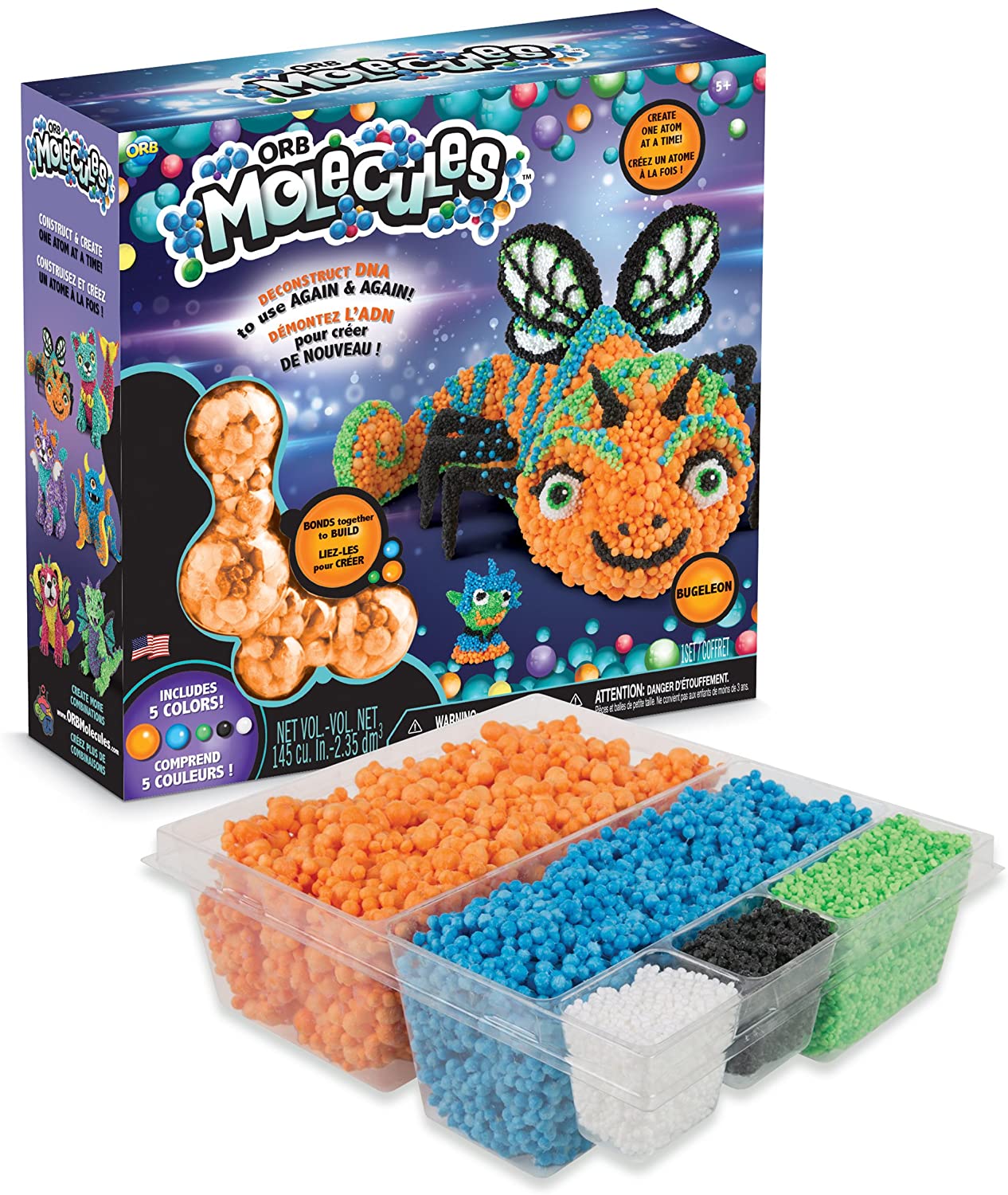 ORB Toys The Orb Factory Molecules Bugeleon Never Dries Compound