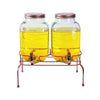 Orchid Home & Kitchen Orchid Double Glass Dispensar