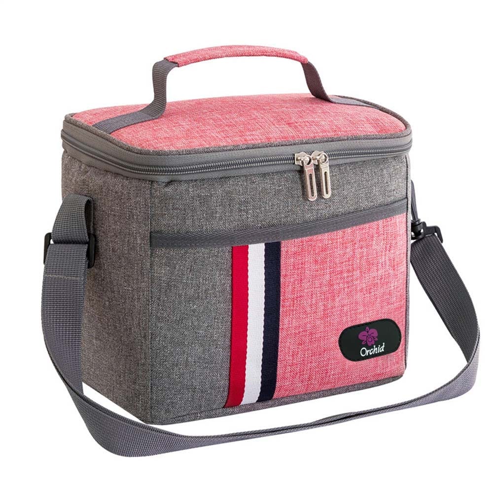 Orchid Home & Kitchen Orchid Insulated Lunch Bag - Pink