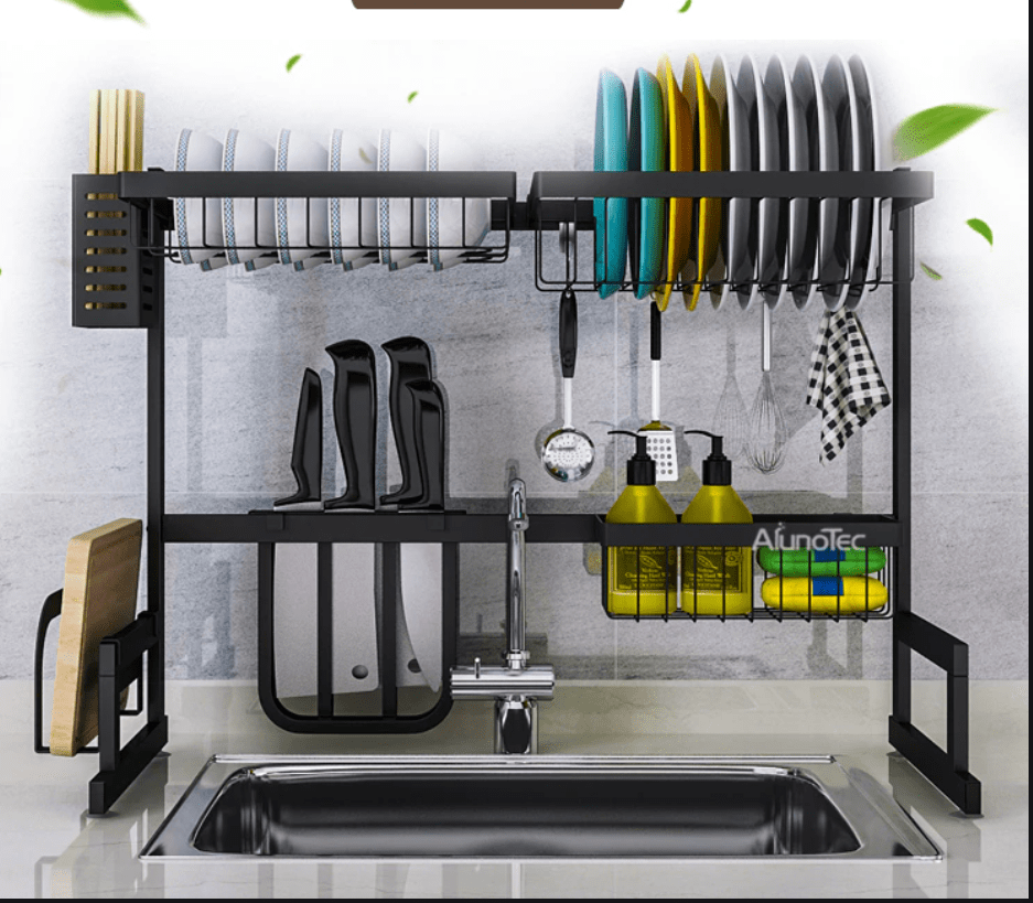 Orchid Home & Kitchen Orchid Over The Sink Dish Rack 85cm