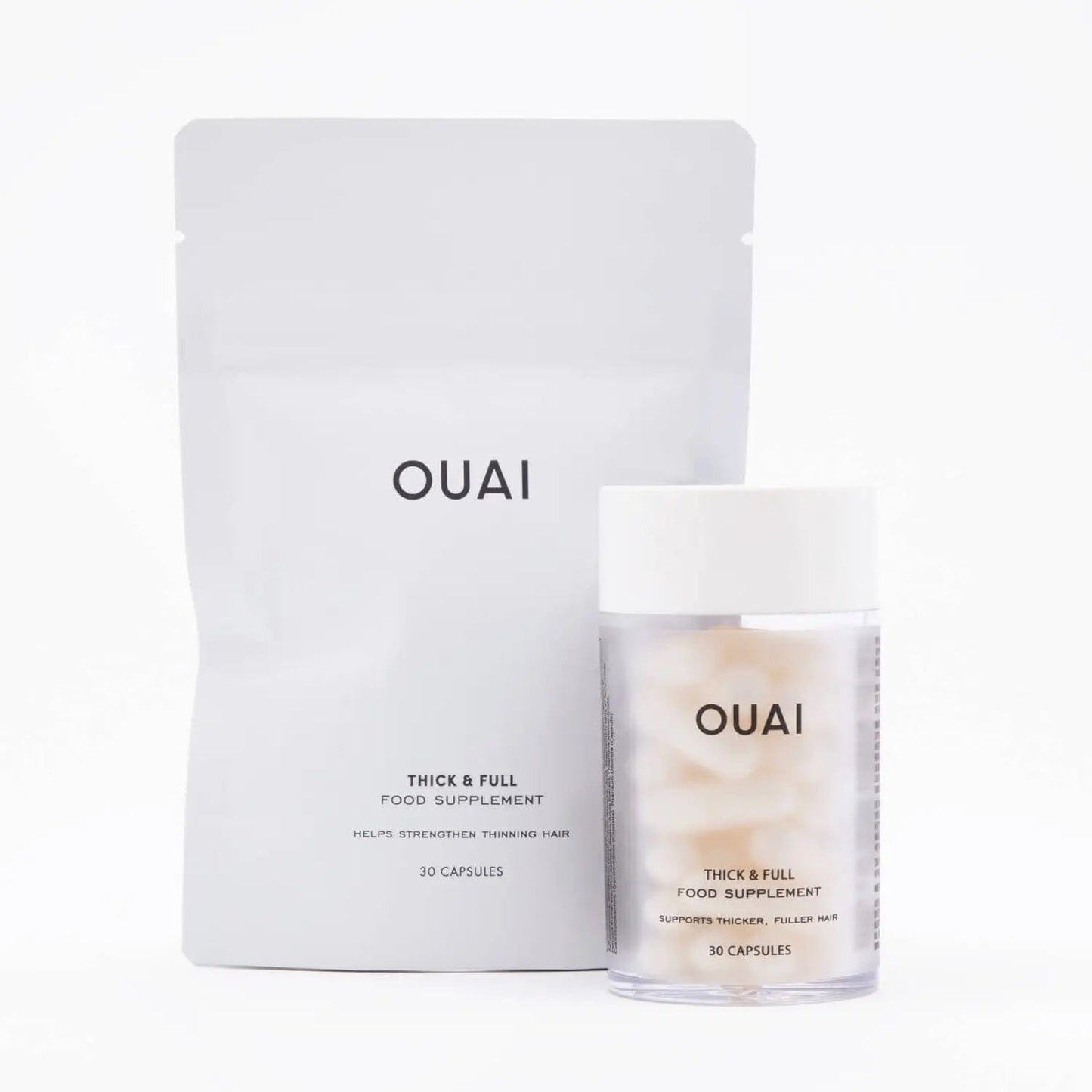 OUAI Beauty Ouai Thick And Full Supplements Refill (30 Capsules)