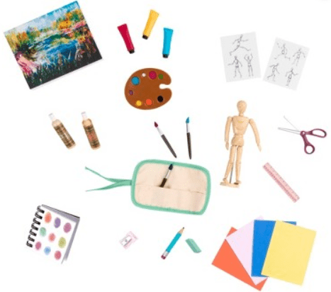 Our Generation Toy OG Art Class Supplies Set