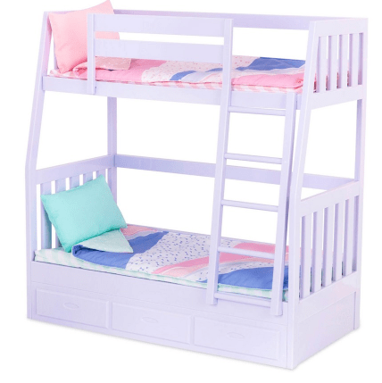 Our Generation Toy OG Bunk Bed Gray