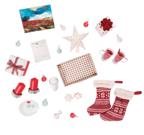 Our Generation Toy OG Holiday Accessory Set