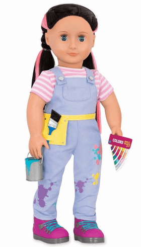 Our Generation Toy OG Professional Woodworker Doll Ananda