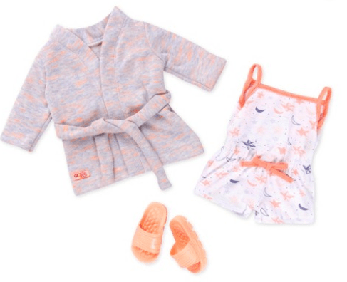 Our Generation Toy Our Generation Pajama with Robe Outfit P