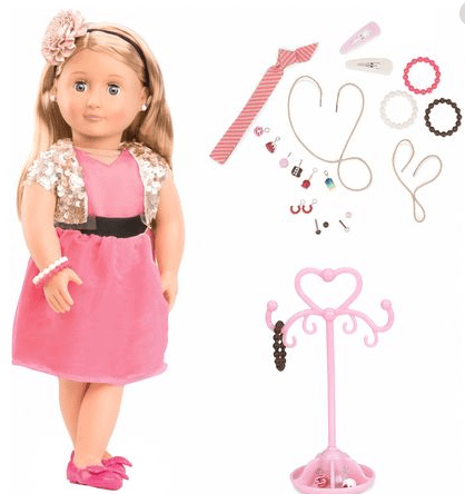 Our Generation Toys OG Jewelry Doll Audra