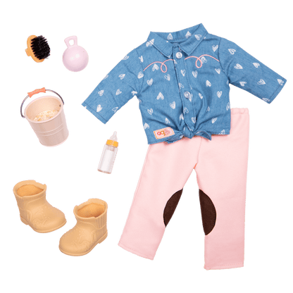 Our Generation Toys Our Generation 18-inch Doll Yanira & Horse Foal