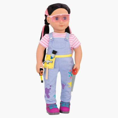 Our Generation a Professional Woodworker Doll Ananda