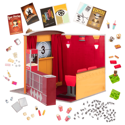 Our Generation Cinema Movie Theater Set