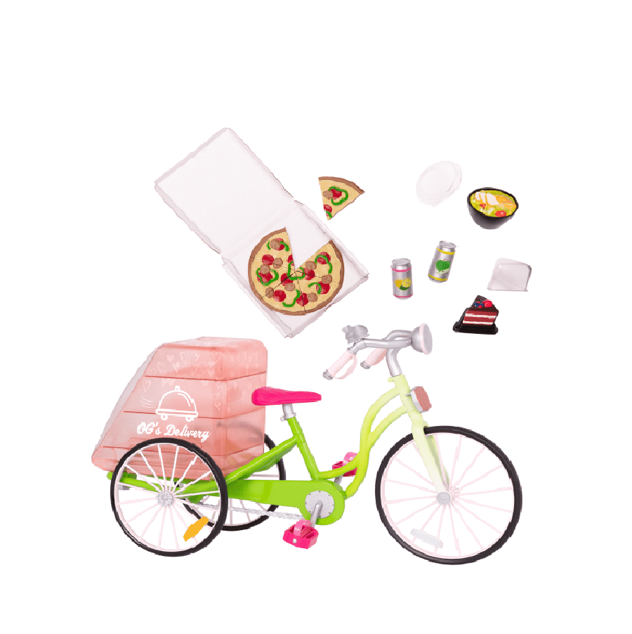 Our Generation Toys Our Generation Delivery Bike