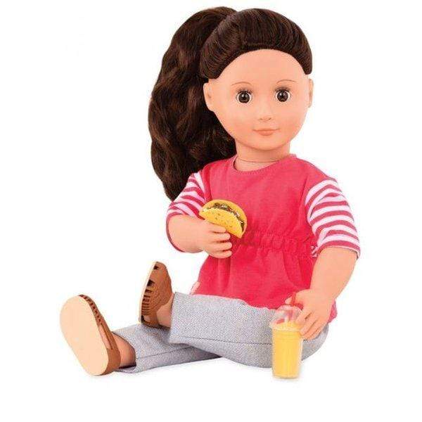 Our Generation Toys Our Generation Deluxe Food Truck Doll Rayna