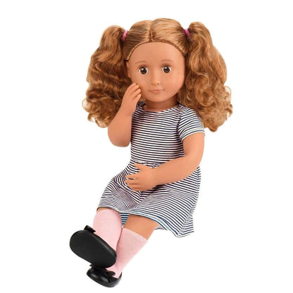 Our Generation Toys Our Generation Deluxe Isa Diner Doll With Book