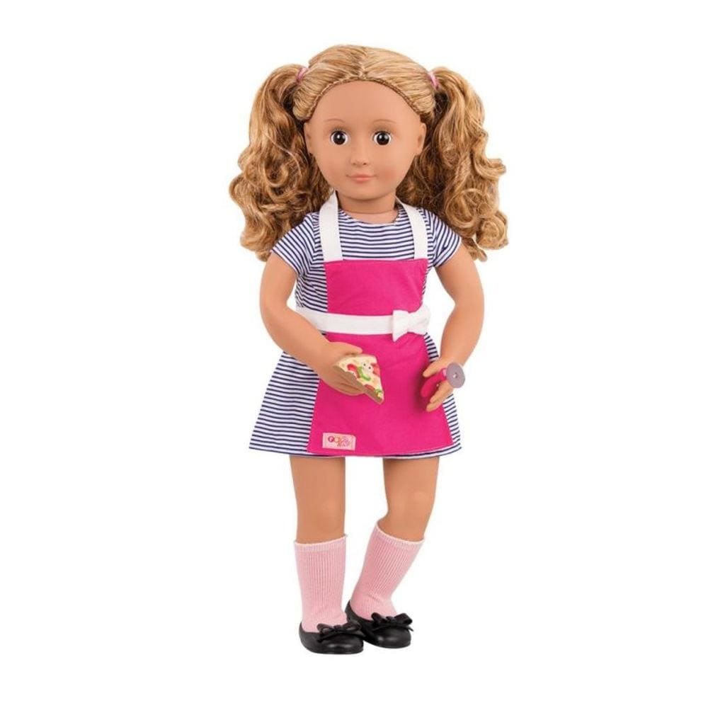 Our Generation Toys Our Generation Deluxe Isa Diner Doll With Book