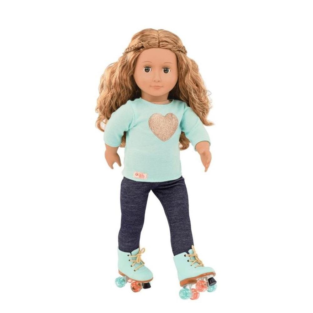 Our Generation Toys Our Generation Deluxe Isa Diner Doll With Book