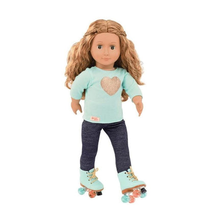 Our Generation Toys Our Generation Deluxe Isa Diner Doll With Book