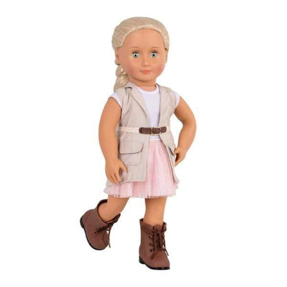 Our Generation Toys Our Generation Deluxe Safari Doll With Book