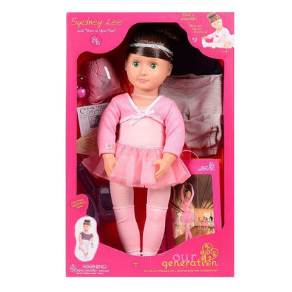 Our Generation Toys Our Generation Deluxe Sydney Lee Doll & Book