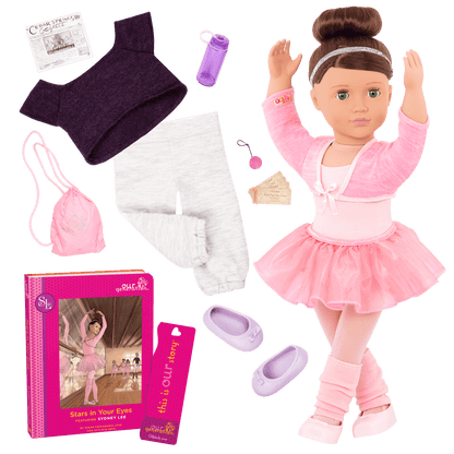 Our Generation Toys Our Generation Deluxe Sydney Lee Doll & Book