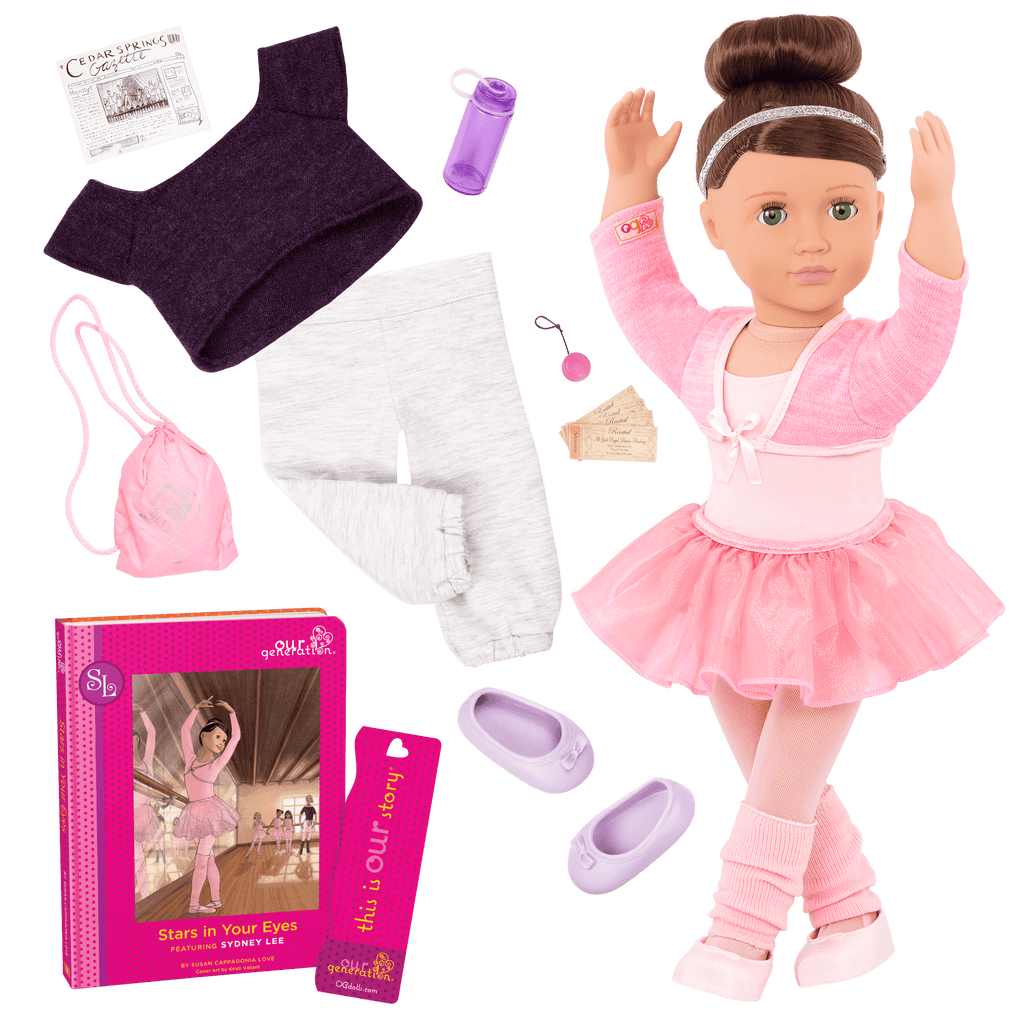 Our Generation Toys Our Generation Deluxe Sydney Lee Doll & Book