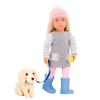 Our Generation Doll Meagan and Pet Golden Retriever