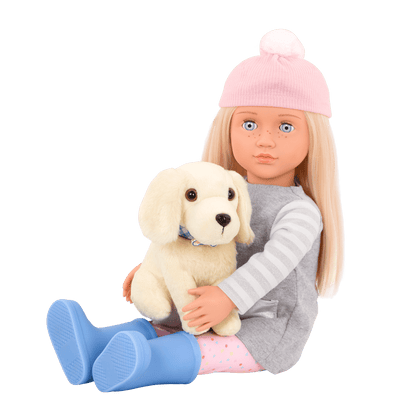 Our Generation Doll Meagan and Pet Golden Retriever