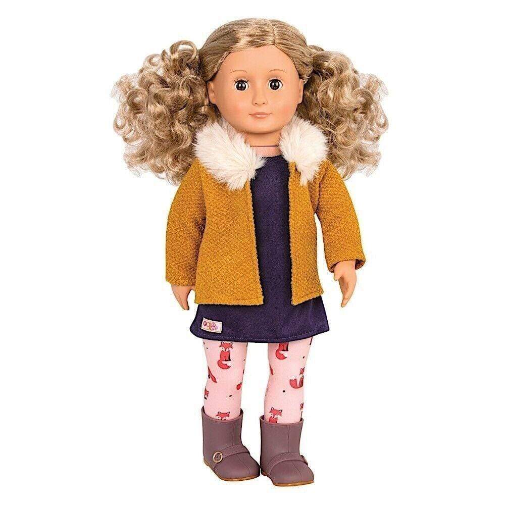 Our Generation Toys Our Generation Doll With Fox Tights & Vest