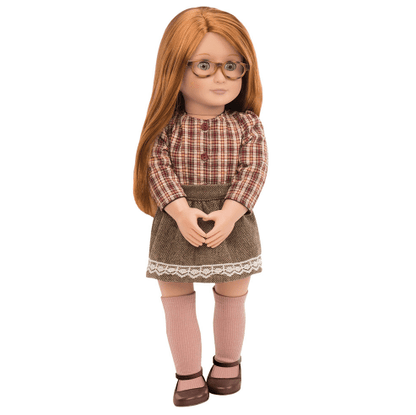 Our Generation Toys Our Generation Doll with Plain Shirt & Skirt April