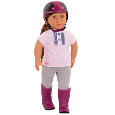 Our Generation Toys Our Generation Doll with Riding Outfit (Hs) Elliana