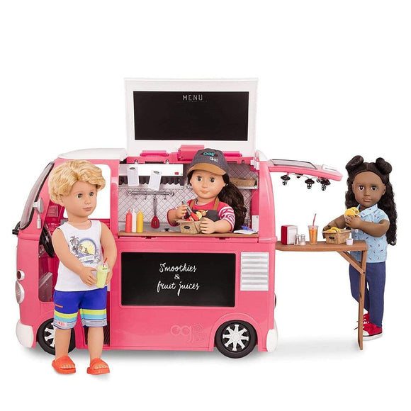 Our Generation Toys Our Generation Food Truck Pink