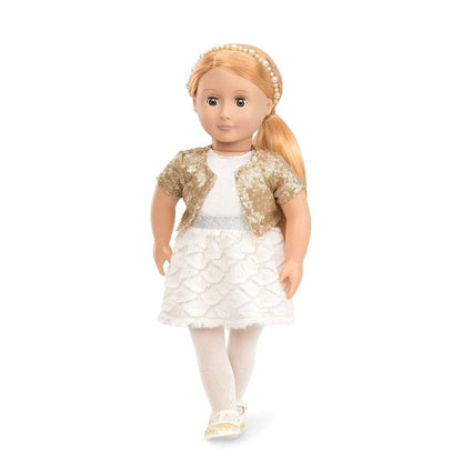 Our Generation Toys Our Generation Holiday Doll in Sequin Outfit Holiday Hope