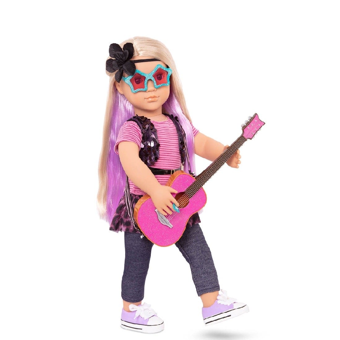 Our Generation Toys Our Generation Layla Rock Doll & Book