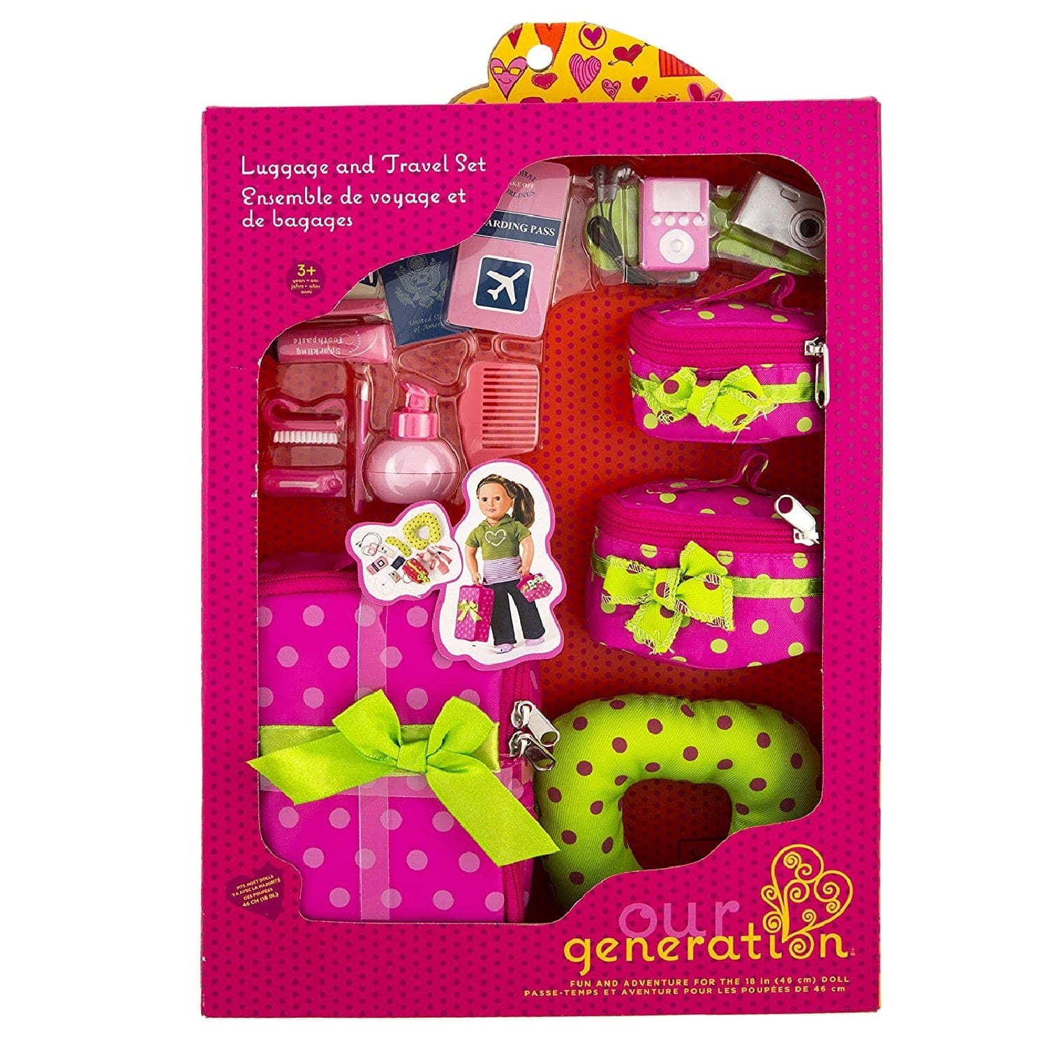Our Generation Toys Our Generation Luggage and Travel Set