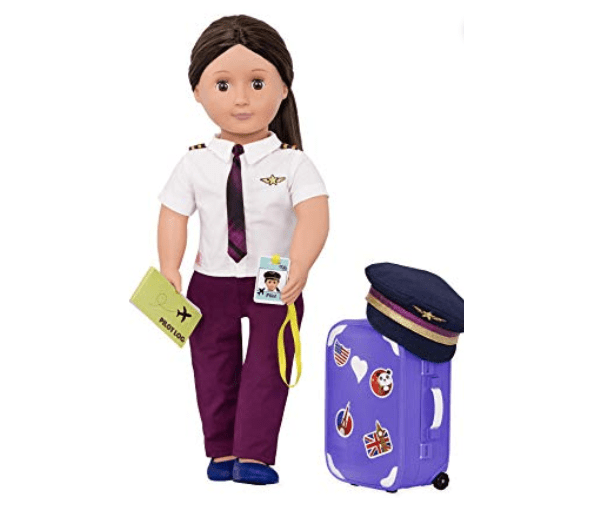 Our Generation Toys Our Generation Professional Pilot Doll