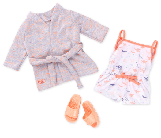Our Generation Toys Our Generation Pyajama with Robe Outfit P